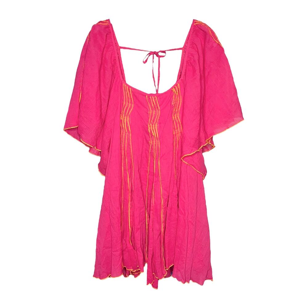 Free People Joelle Tunic Pink Size Large
